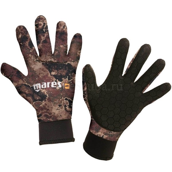 Перчатки Mares Camo Brown 30