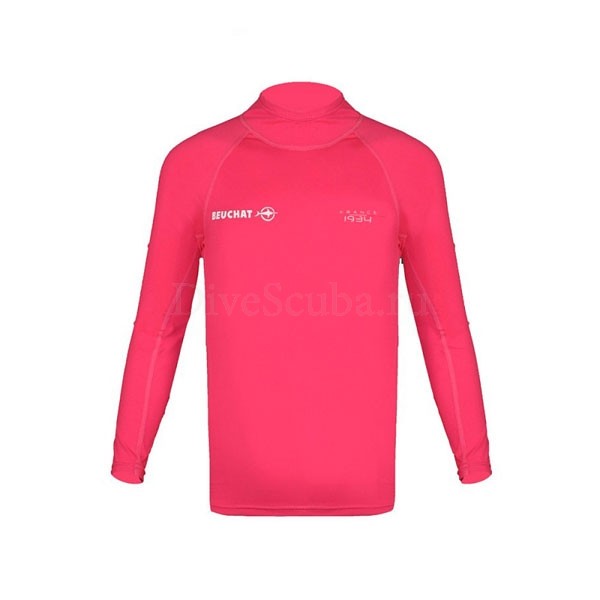 Футболка лайкра детская BEUCHAT Atoll, розовая