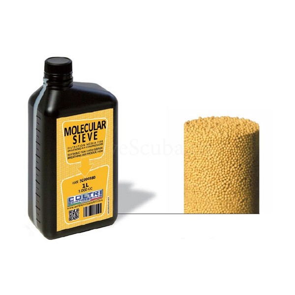 Наполнитель фильтра - молекулярное сито для компрессора Coltri, 1 литр