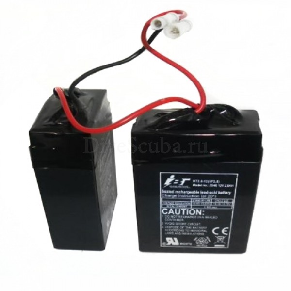 Аккумулятор 12V 2,8Ah для AQUACRUISE