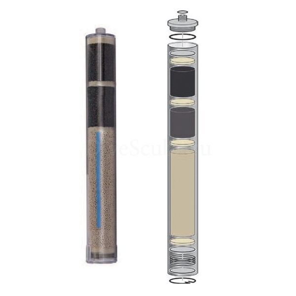 Картридж MAXIFILTER активированный уголь/молекулярное сито/катализатор для MCH-8-11-13-16-18