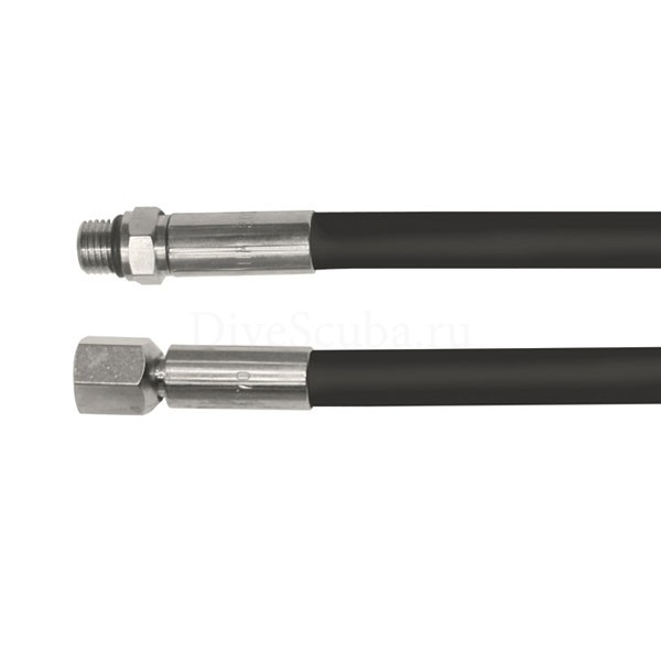 Шланг высокого давления, 56см, 7/16, Резина BTS