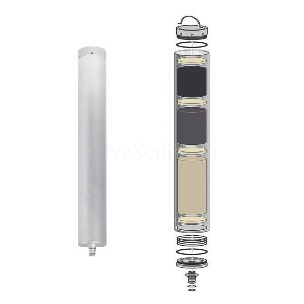 Картридж HYPERFILTER активированный уголь/молекулярное сито/катализатор для MCH-22-30-36-TROPICAL