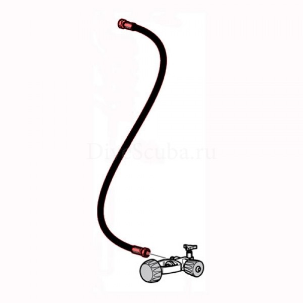 Шланг высокого давления 300см для компрессора Coltri