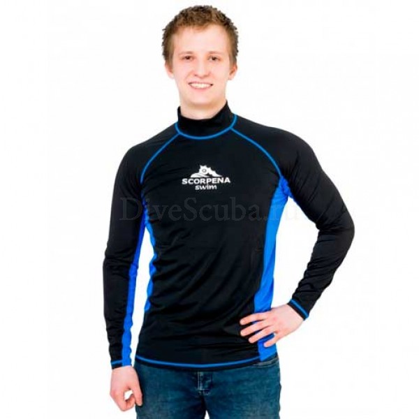 Гидрофутболка мужская лайкровая Scorpena Swim