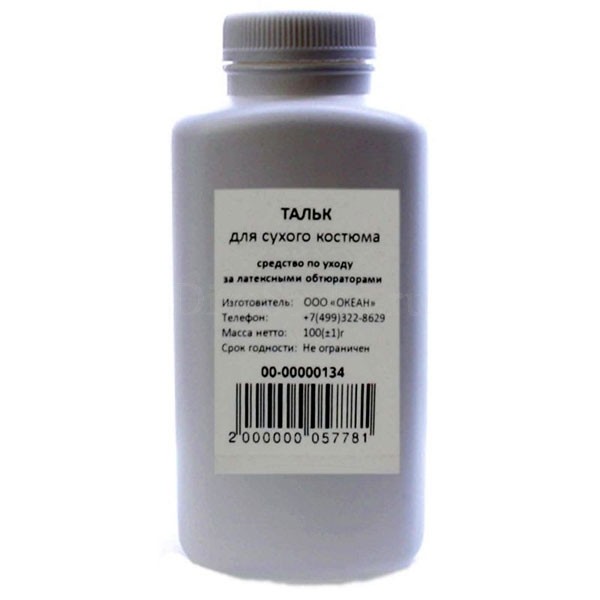 Тальк Океан для сухих г/к (100г флакон)