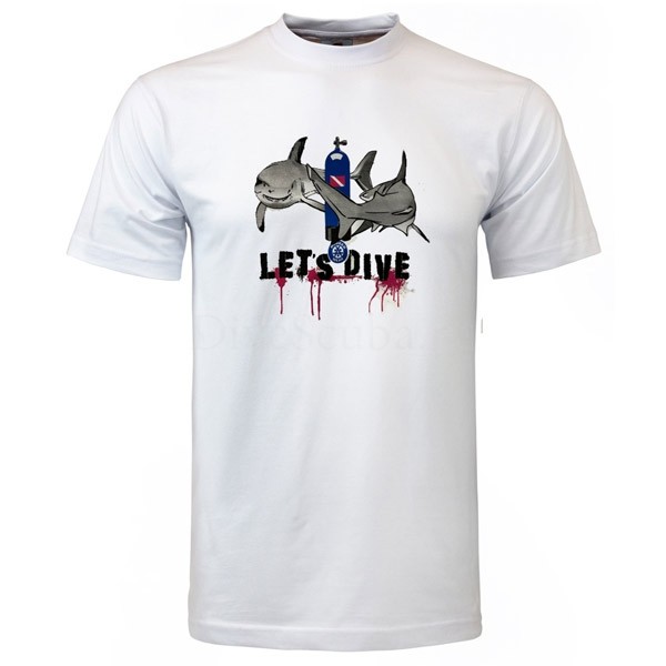 Футболка мужская "Let's dive"