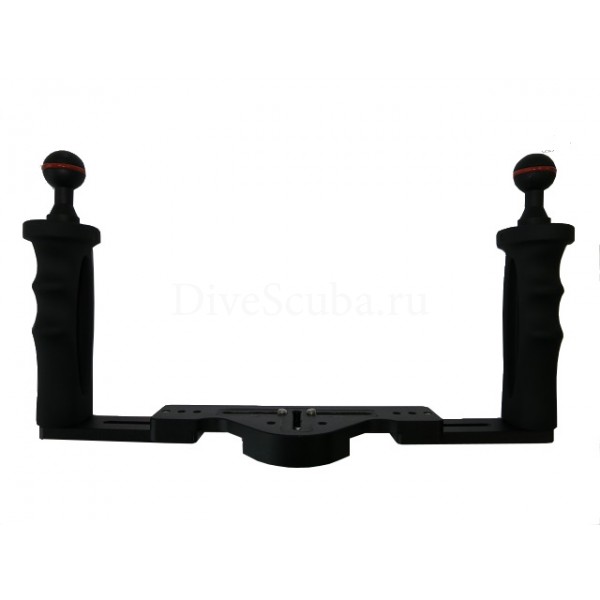 Платформа универсальная раздвигающаяся с двумя рукоятками для удобства фото и видео съемки под водой