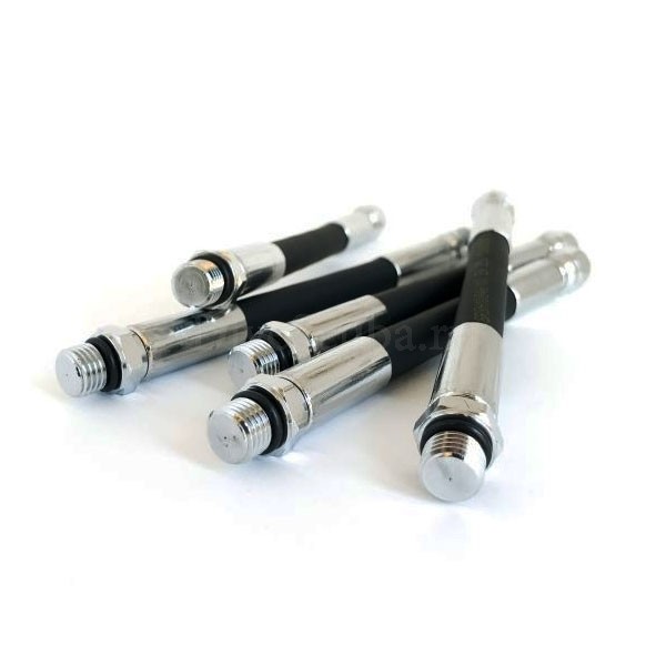 Шланг высокого давления (HP), L15см, 7/16", Резина, для манометра