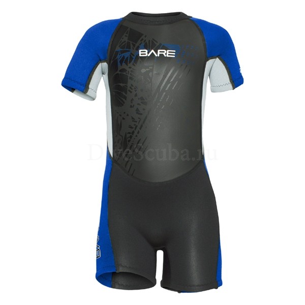 Гидрокостюм Bare Tadpole Shorty детский 2 мм