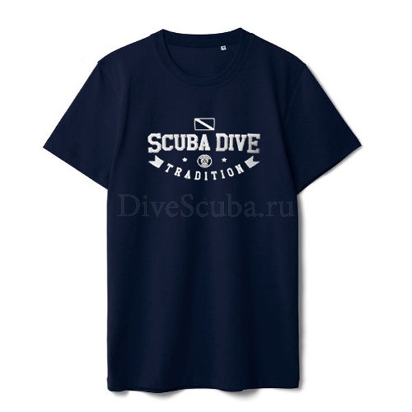 Футболка мужская "Scuba Dive" синий