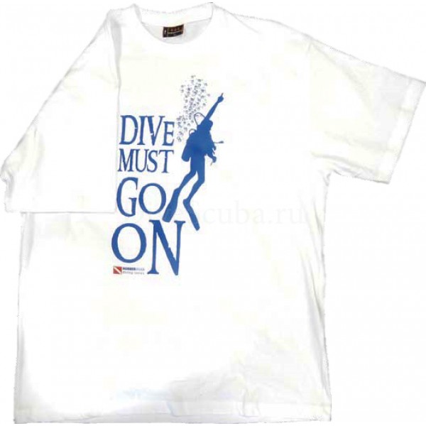 Футболка мужская Dive must go on