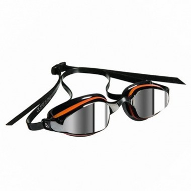 Очки для плавания Aqua Sphere K180+ с зеркальными линзами, Orange/Black