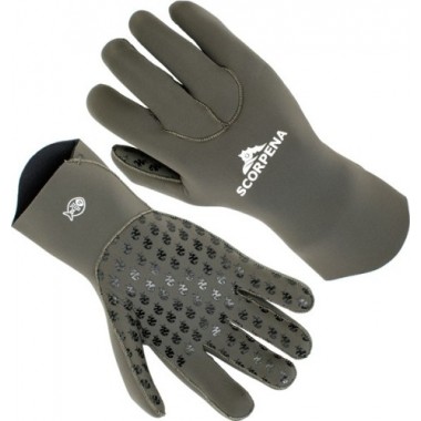 Перчатки Scorpena B 5 мм зеленые 