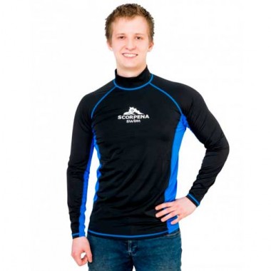 Гидрофутболка мужская лайкровая Scorpena Swim