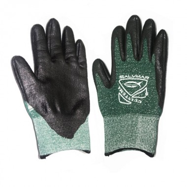 Перчатки SALVIMAR DYNEEMA, защитные c резиновой ладонью , цв.зеленый