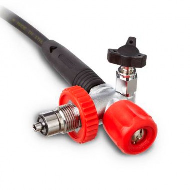 Заправочный штуцер с клапаном сброса давления, DIN 300bar Coltri Sub