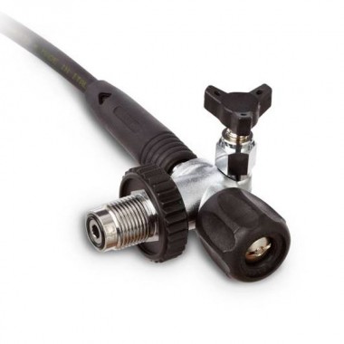 Заправочный штуцер с клапаном сброса давления, DIN 230bar , без шланга Coltri