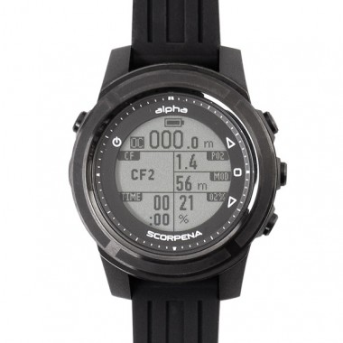 Дайвинг компьютер Scorpena Alpha черный