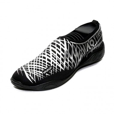 Коралловые тапочки AQURUN Basic серебристые