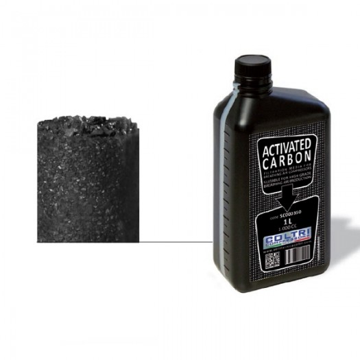 Наполнитель фильтра - активированный уголь для компрессора Coltri, 1 литр