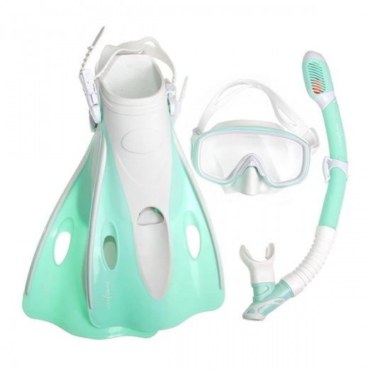 Комплект FanDiver маска + трубка + ласты FD-02K