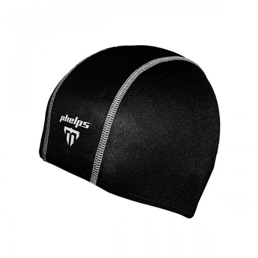 Шапочка для плавания Easy cap, black PHELPS