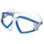 Очки маска SEAC SUB SONIC WHITE/BLUE, прозрачный силикон