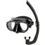 Набор маска и трубка MARES TANA, черный