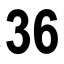 Стикер "36"