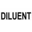 Стикер "DILUENT"