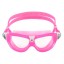 Очки для плавания Aqua Sphere Seal KID II прозрачные линзы, pink/white