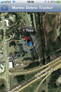 Приложение для iPhone: Marine Debris Tracker 
