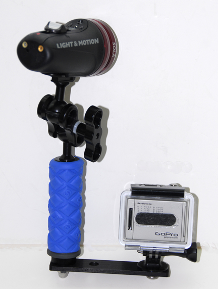 Сверхлегкая система крепления для миникамер типа GoPro