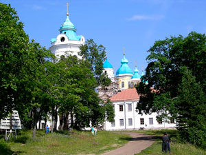 Дайвинг на Ладоге Коневецкий монастырь