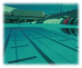 Вид через зеленую линзу