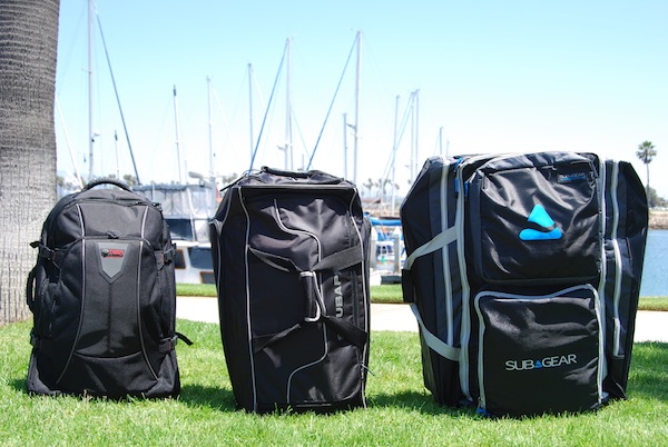 Обзор сумок на колесиках для дайвинг снаряжения