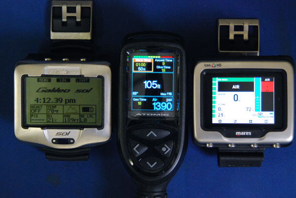 Обзор лучших дайвинг-компьютеров