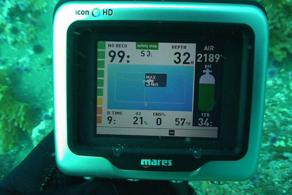 Обзор лучших дайвинг-компьютеров
