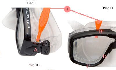 Замена линз в  маске TUSA Platina M-20