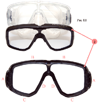 Замена линз в  маске TUSA Platina M-20